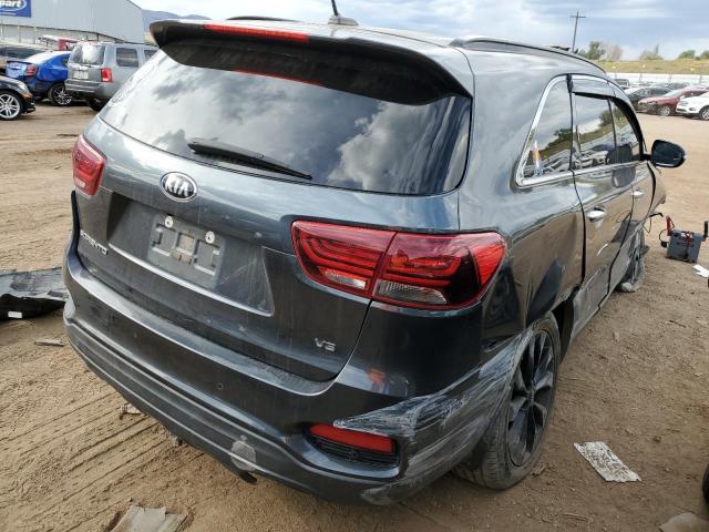 5XYPGDA5XLG693637 - 2020 KIA SORENTO S GRAY photo 3