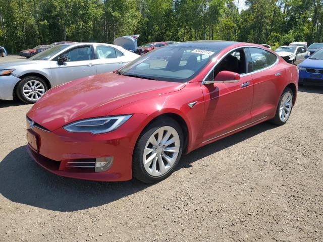 5YJSA1E26HF200643 - 2017 TESLA MODEL S 红色 照片 1