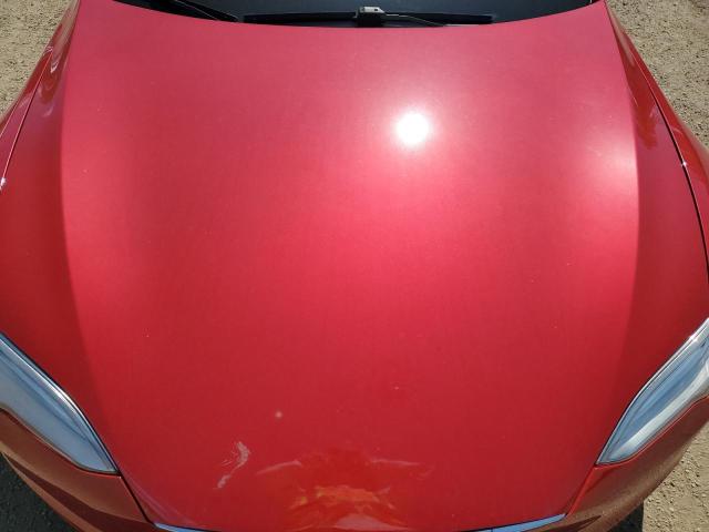5YJSA1E26HF200643 - 2017 TESLA MODEL S 红色 照片 11