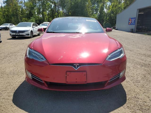 5YJSA1E26HF200643 - 2017 TESLA MODEL S 红色 照片 5