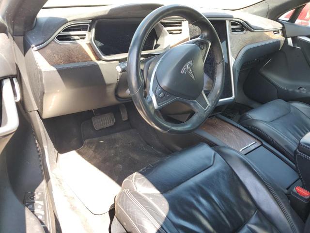 5YJSA1E26HF200643 - 2017 TESLA MODEL S 红色 照片 8