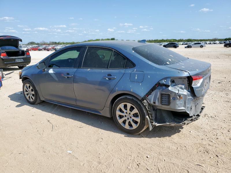 5YFEPMAE3NP366616 - 2022 TOYOTA COROLLA LE Niebieski zdjęcie 2