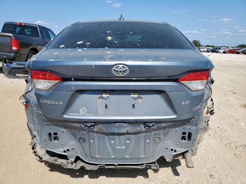 5YFEPMAE3NP366616 - 2022 TOYOTA COROLLA LE Niebieski zdjęcie 6