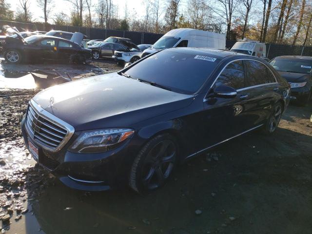 WDDUG8FB2FA125515 - 2015 MERCEDES-BENZ S 550 4MATIC BLACK photo 1