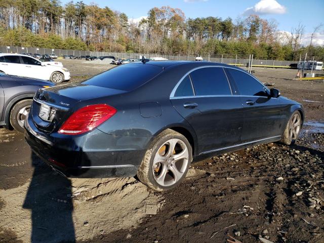 WDDUG8FB2FA125515 - 2015 MERCEDES-BENZ S 550 4MATIC BLACK photo 3