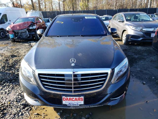 WDDUG8FB2FA125515 - 2015 MERCEDES-BENZ S 550 4MATIC BLACK photo 5