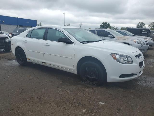 1G1ZA5EU1BF136899 - 2011 CHEVROLET MALIBU LS WHITE photo 4