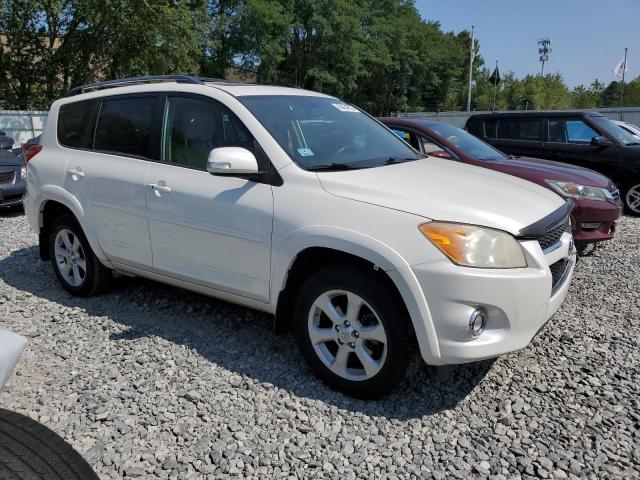 2T3DK4DV6CW082485 - 2012 TOYOTA RAV4 LIMITED WHITE photo 4