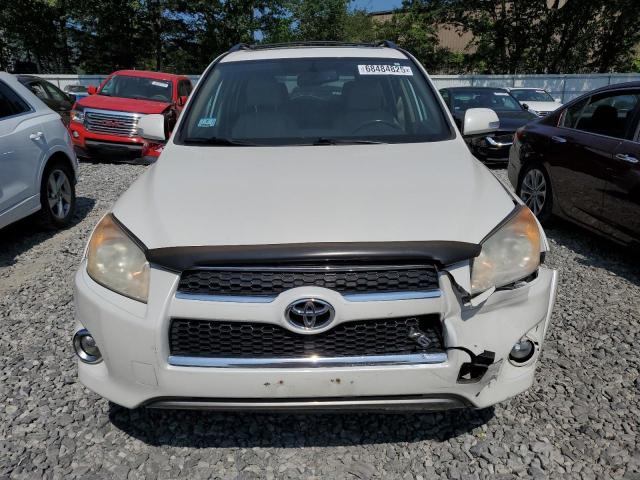 2T3DK4DV6CW082485 - 2012 TOYOTA RAV4 LIMITED WHITE photo 5