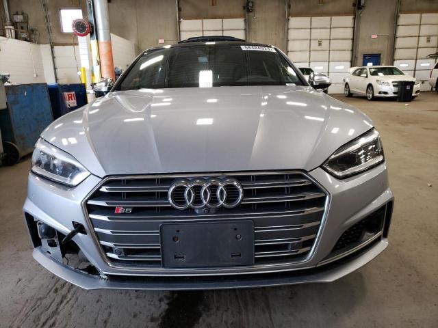 WAUC4CF59JA032881 - 2018 AUDI S5 PRESTIGE SILVER photo 5