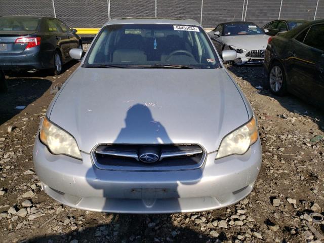 4S3BL626467209620 - 2006 SUBARU LEGACY 2.5I LIMITED SILVER photo 5