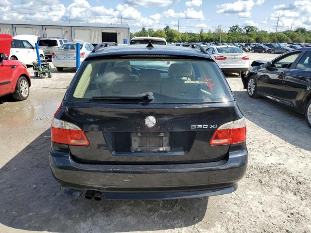 WBANN735X6CN01165 - 2006 BMW 530 XIT BLACK photo 6