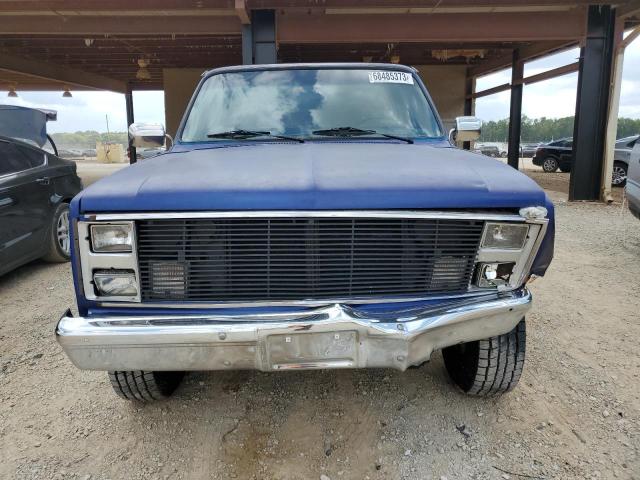 1GCEK14H8EF347800 - 1984 CHEVROLET K10 BLUE photo 5