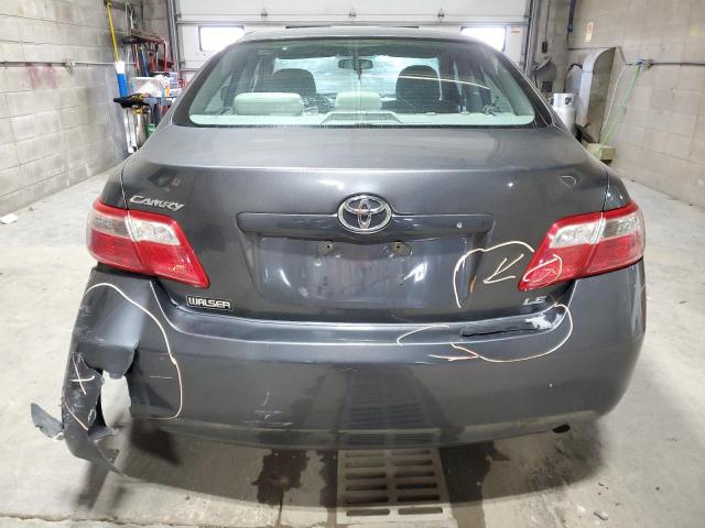 4T4BE46K89R075000 - 2009 TOYOTA CAMRY BASE GRAY photo 6
