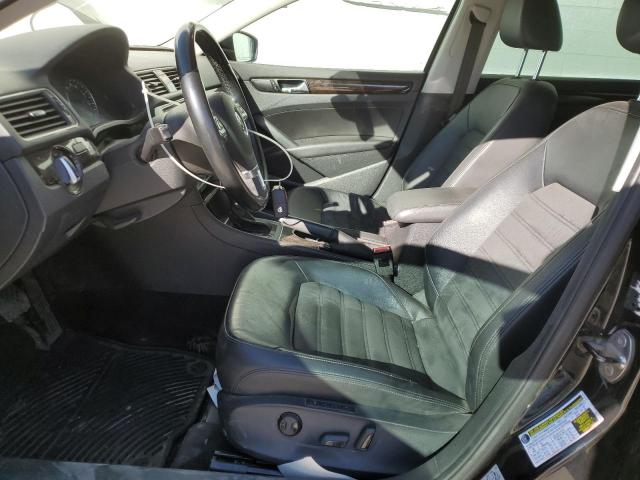 1VWCN7A34EC106275 - 2014 VOLKSWAGEN PASSAT SEL BLACK photo 7