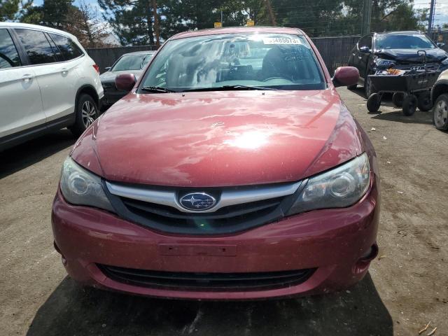 JF1GH6B64BG824465 - 2011 SUBARU IMPREZA 2.5I PREMIUM MAROON photo 5