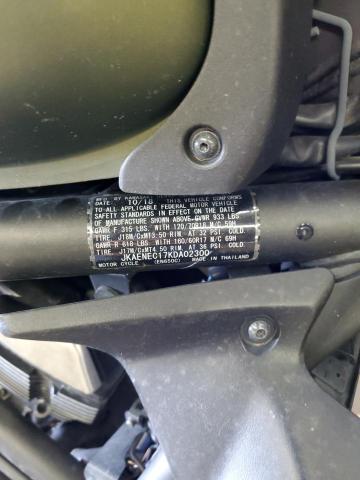 JKAENEC17KDA02300 - 2019 KAWASAKI EN650 C GREEN photo 9