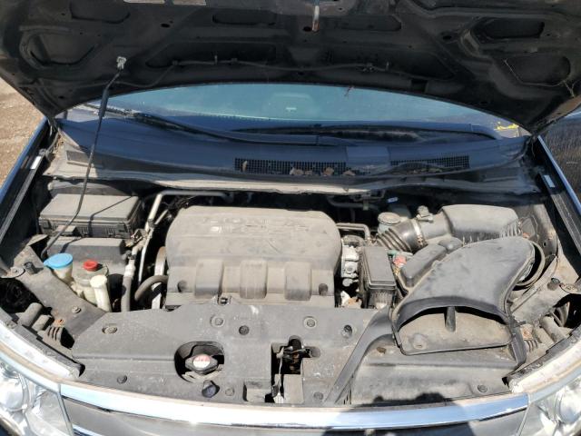 5FNRL5H69BB050050 - 2011 HONDA ODYSSEY EXL BLACK photo 12