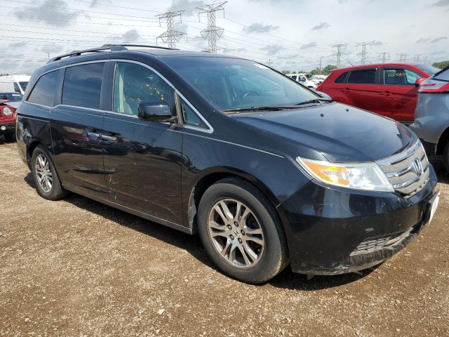 5FNRL5H69BB050050 - 2011 HONDA ODYSSEY EXL BLACK photo 4