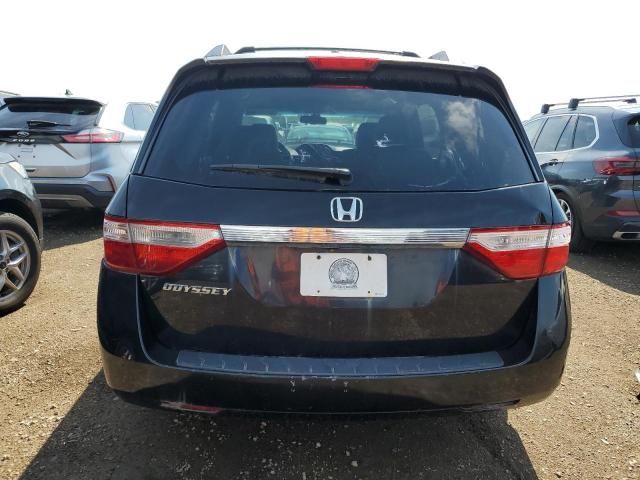 5FNRL5H69BB050050 - 2011 HONDA ODYSSEY EXL BLACK photo 6