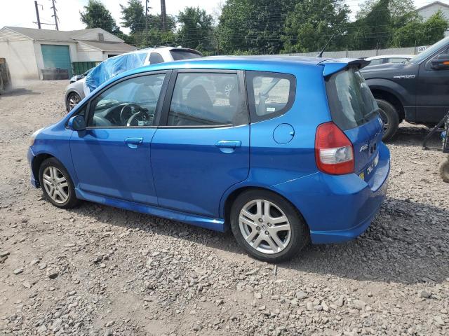 JHMGD38618S033732 - 2008 HONDA FIT SPORT BLUE photo 2