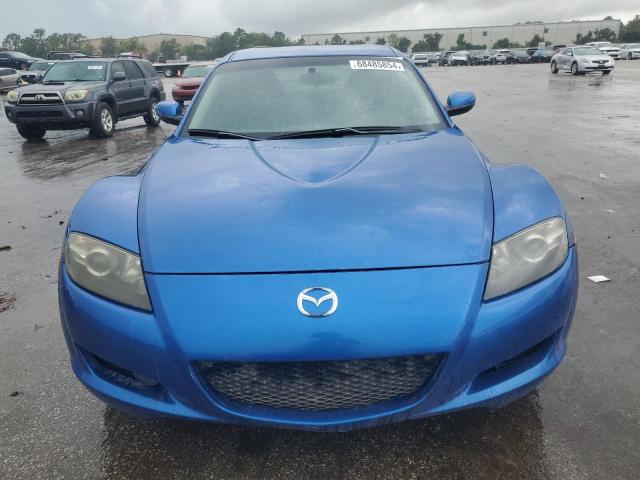 JM1FE173260206754 - 2006 MAZDA RX8 BLUE photo 5