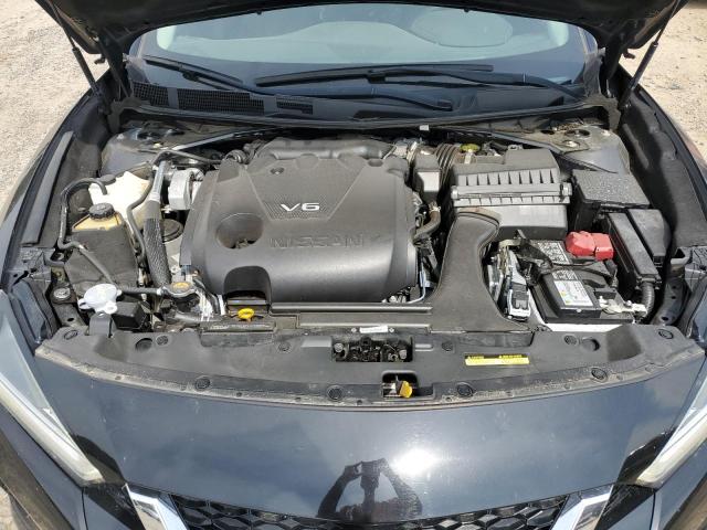 1N4AA6AV6KC365904 - 2019 NISSAN MAXIMA S BLACK photo 11