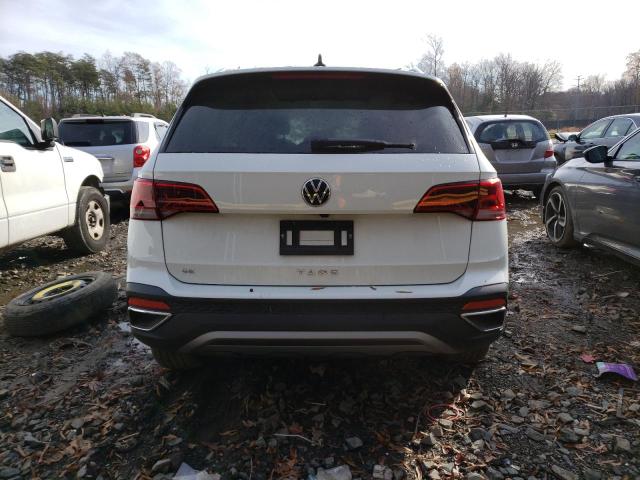 3VVTX7B2XNM011481 - 2022 VOLKSWAGEN TAOS SE WHITE photo 6