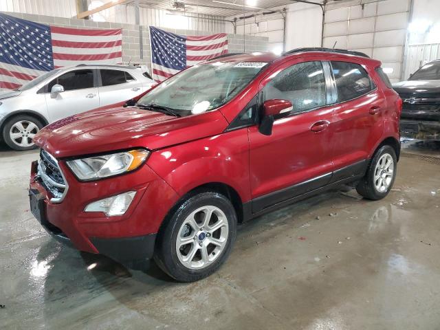 MAJ3P1TE4JC216445 - 2018 FORD ECOSPORT SE BURGUNDY photo 1