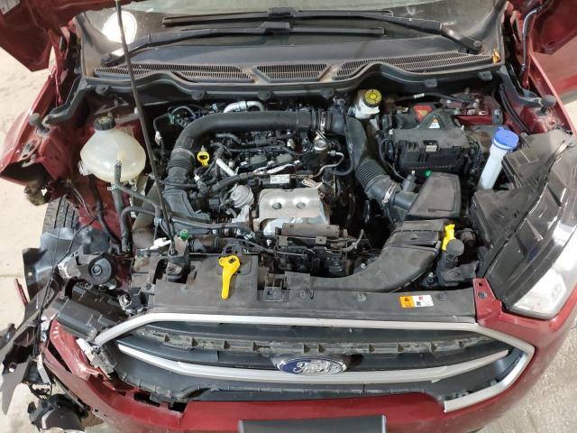 MAJ3P1TE4JC216445 - 2018 FORD ECOSPORT SE BURGUNDY photo 11