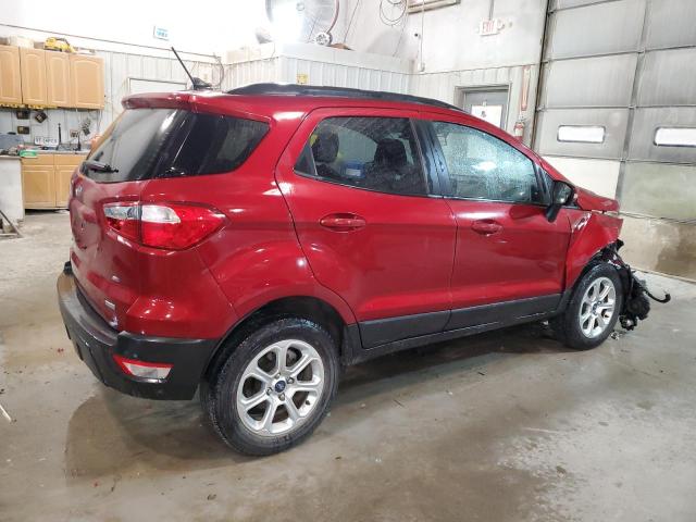 MAJ3P1TE4JC216445 - 2018 FORD ECOSPORT SE BURGUNDY photo 3