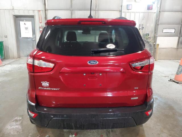 MAJ3P1TE4JC216445 - 2018 FORD ECOSPORT SE BURGUNDY photo 6