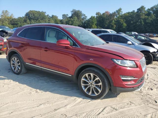 5LMCJ2D97KUL12965 - 2019 LINCOLN MKC SELECT Burgund zdjęcie 4