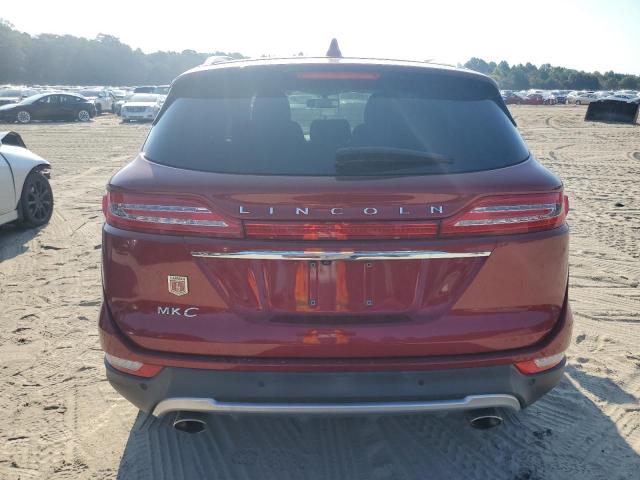 5LMCJ2D97KUL12965 - 2019 LINCOLN MKC SELECT Burgund zdjęcie 6
