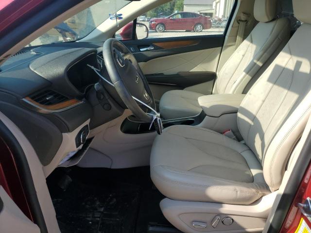 5LMCJ2D97KUL12965 - 2019 LINCOLN MKC SELECT Burgund zdjęcie 7