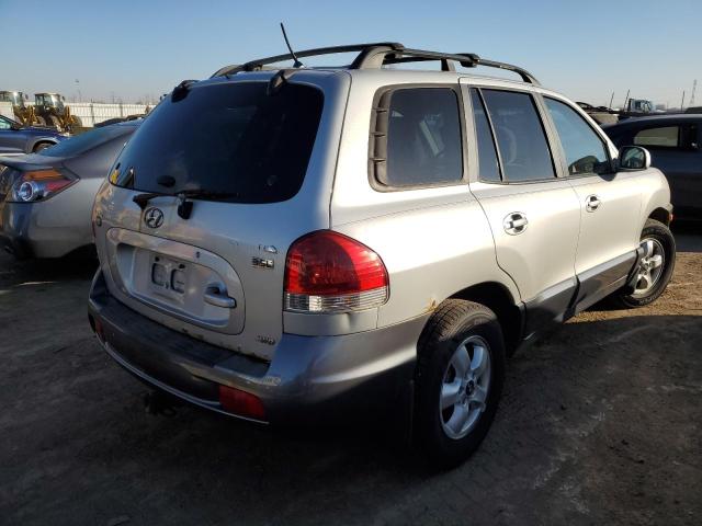 KM8SC73E56U093093 - 2006 HYUNDAI SANTA FE GLS SILVER photo 3