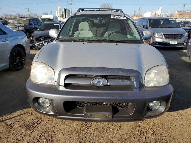 KM8SC73E56U093093 - 2006 HYUNDAI SANTA FE GLS SILVER photo 5