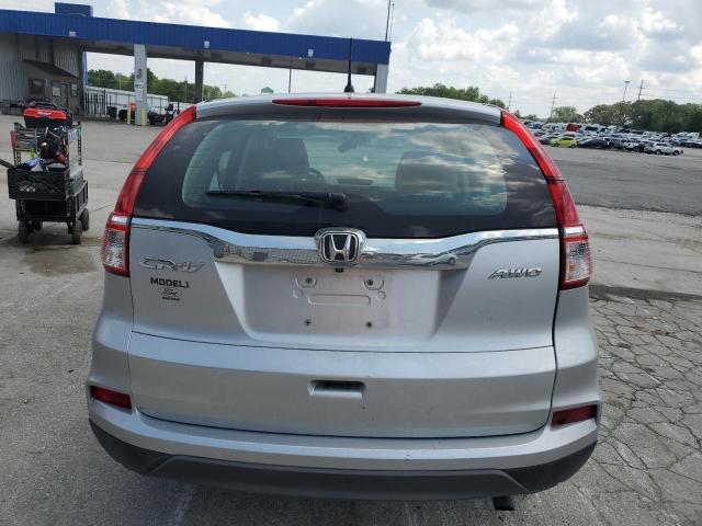 2HKRM4H39GH610929 - 2016 HONDA CR-V LX SILVER photo 6
