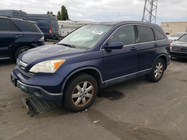 JHLRE48707C113623 - 2007 HONDA CR-V EXL BLUE photo 1