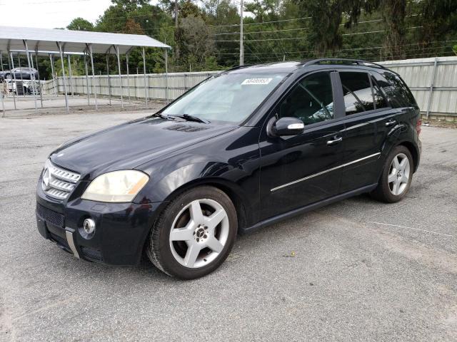 4JGBB75E06A066336 - 2006 MERCEDES-BENZ ML 500 BLACK photo 1