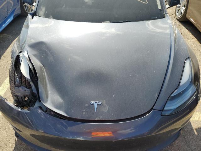 5YJ3E1EB2NF349166 - 2022 TESLA MODEL 3 灰色 照片 11