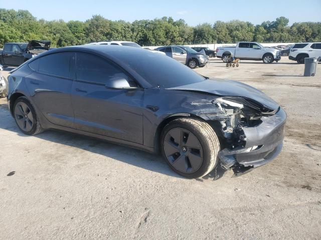5YJ3E1EB2NF349166 - 2022 TESLA MODEL 3 灰色 照片 4
