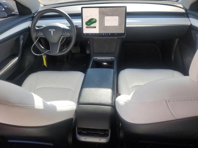 5YJ3E1EB2NF349166 - 2022 TESLA MODEL 3 灰色 照片 8