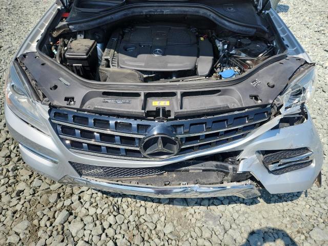4JGDA5HB7FA576622 - 2015 MERCEDES-BENZ ML 350 4MATIC SILVER photo 12