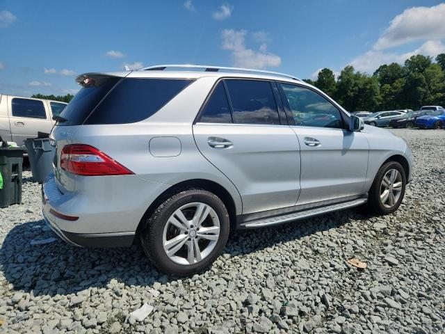 4JGDA5HB7FA576622 - 2015 MERCEDES-BENZ ML 350 4MATIC SILVER photo 3