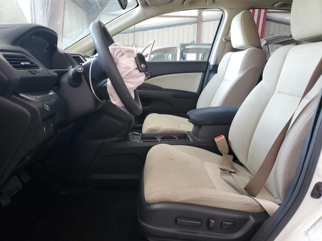 5J6RM4H51FL025512 - 2015 HONDA CR-V EX WHITE photo 7