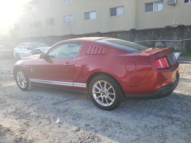 1ZVBP8AN0A5151242 - 2010 FORD MUSTANG RED photo 2