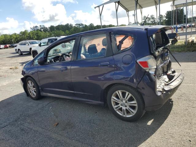 JHMGE8H40AC020799 - 2010 HONDA FIT SPORT BLUE photo 2