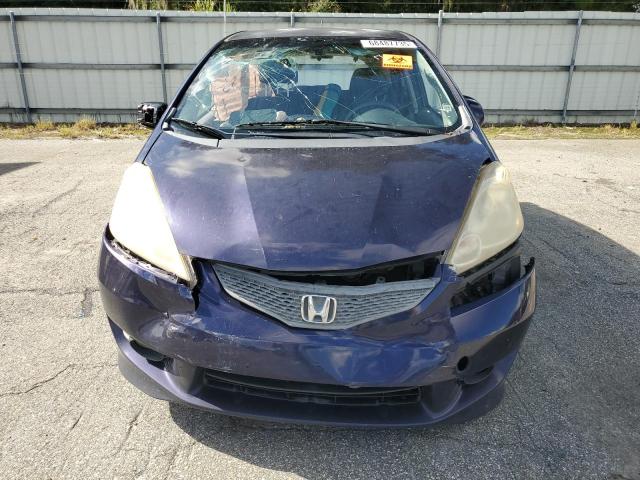 JHMGE8H40AC020799 - 2010 HONDA FIT SPORT BLUE photo 5