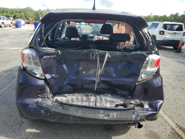 JHMGE8H40AC020799 - 2010 HONDA FIT SPORT BLUE photo 6